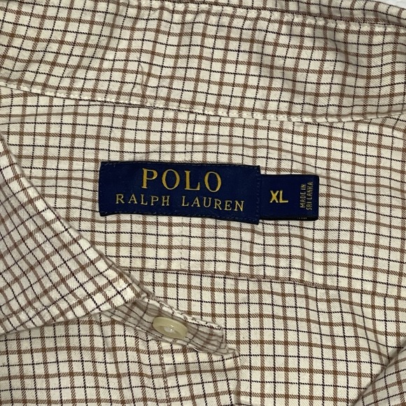 Polo Ralph Lauren Shirt Mens XL Plaid Pony Long Sleeve Button Up 100% Cotton - Picture 4 of 11